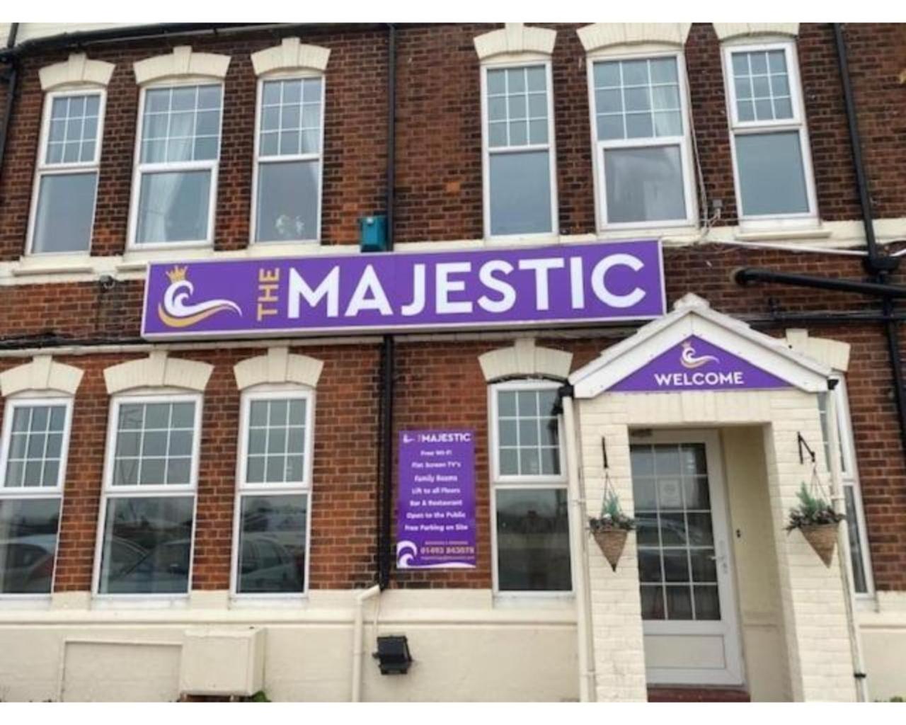 The Majestic Panzió Great Yarmouth Kültér fotó