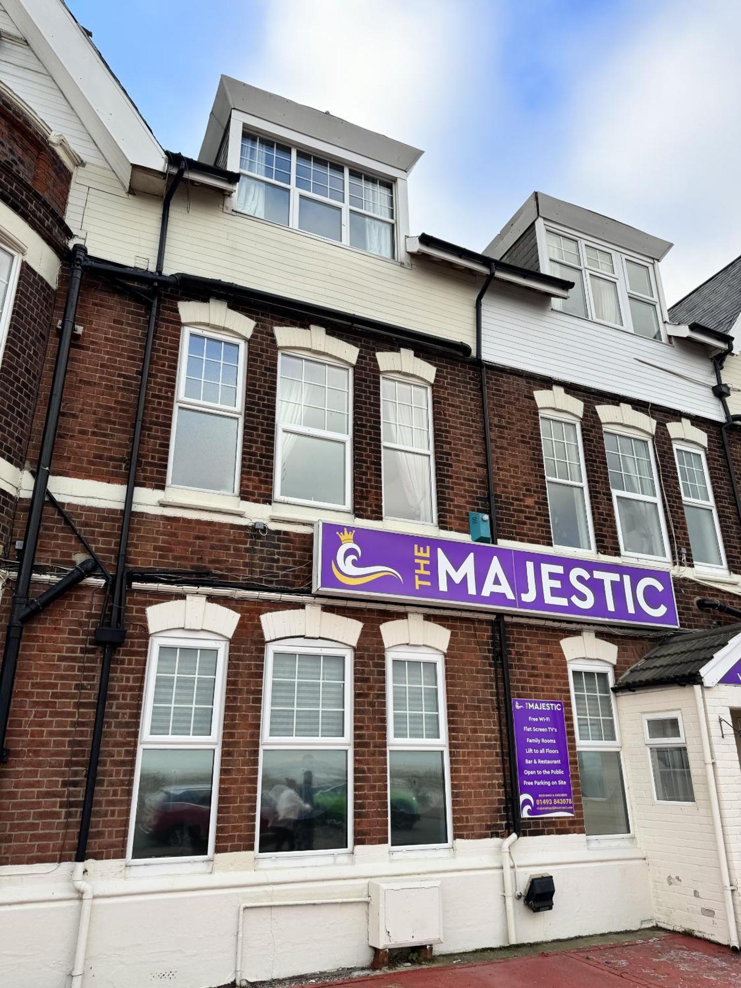 The Majestic Panzió Great Yarmouth Kültér fotó